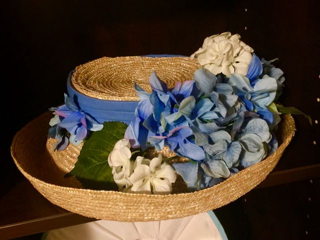 Flowered Edwardian Hat